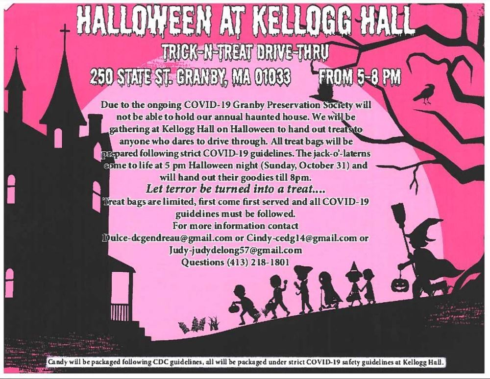 Halloween at Kellogg Hall